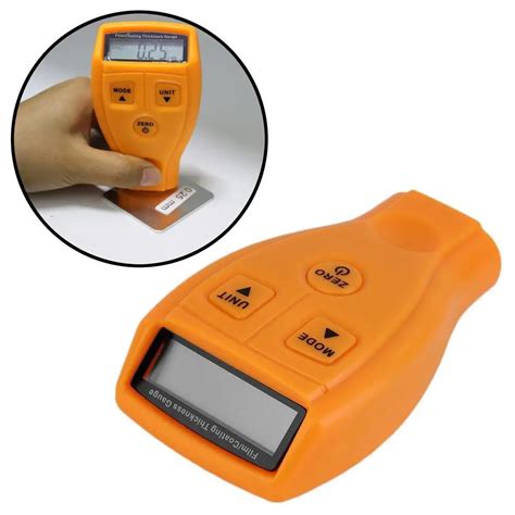 tool for measuring paint thickness|digital paint coating thickness gauge.